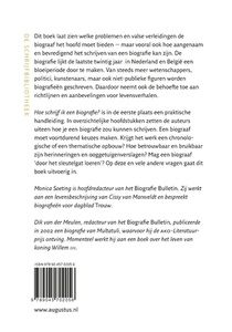 Hoe schrijf ik een biografie? achterzijde