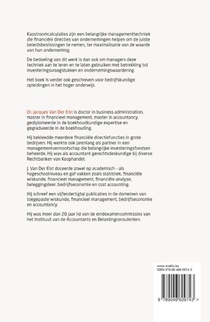 Kasstroomcalculaties voor een optimaal financieel beleid achterzijde