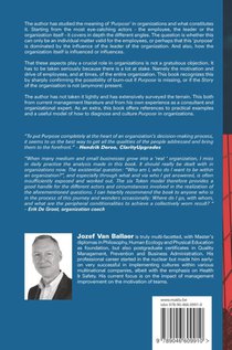 Purpose in organizations achterzijde