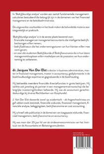 Bedrijfskundige analyse achterzijde