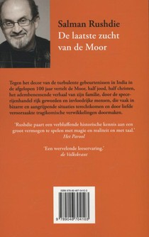 De laatste zucht van de Moor achterzijde