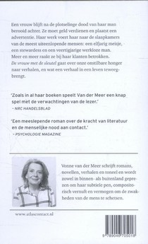 De vrouw met de sleutel achterzijde