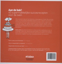 Bakken met Karin achterzijde