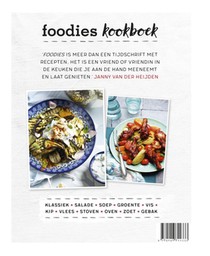 Foodies kookboek achterzijde