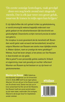 Wat is geluk? achterzijde