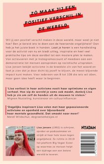 Laat je horen achterzijde