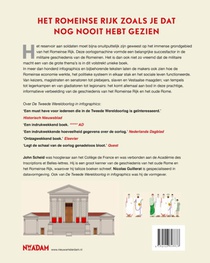 Het Romeinse Rijk in infographics achterzijde