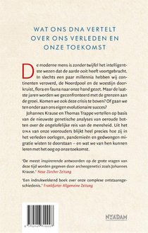 De reis van de mensheid achterzijde
