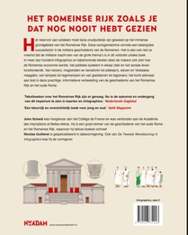 Het Romeinse Rijk in infographics achterzijde