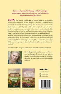 Storm boven het landgoed achterzijde