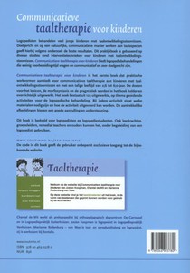 Communicatieve taaltherapie voor kinderen achterzijde