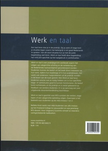 Werk en taal achterzijde