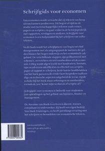 Schrijfgids voor economen achterzijde