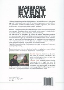 Basisboek eventmanagement achterzijde