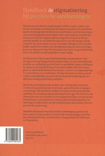 Handboek destigmatisering bij psychische aandoeningen achterzijde