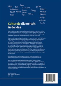 Culturele diversiteit in de klas achterzijde