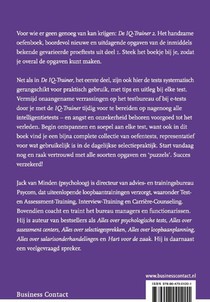 De IQ-Trainer achterzijde