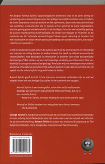 Animal Spirits achterzijde