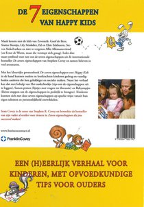 De zeven eigenschappen van Happy Kids achterzijde