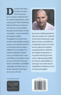 Maak werk van je droom achterzijde