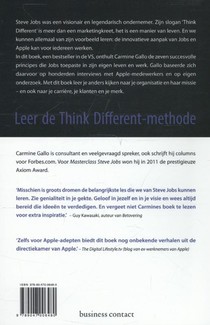 Masterclass Steve Jobs achterzijde
