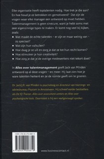 Alles over talentmanagement achterzijde