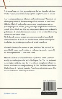 Het beslissende moment achterzijde