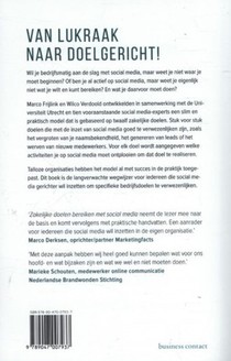 Zakelijke doelen bereiken met sociale media achterzijde