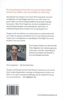 Een kwestie van karakter achterzijde