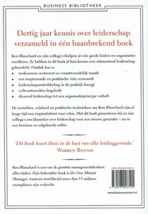 Ken Blanchard over leiderschap achterzijde