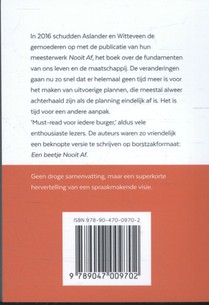 Een beetje nooit af achterzijde