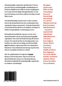 Veranderen van maatschappelijke organisaties achterzijde