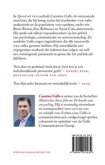 Spreek als TED achterzijde