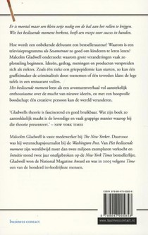 Het beslissende moment achterzijde