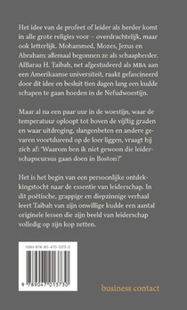 De moderne schaapherder achterzijde