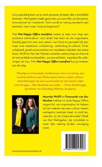 Het Happy Office manifest achterzijde