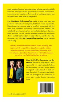 Het Happy Office manifest achterzijde