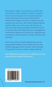 Bescheiden vragen achterzijde