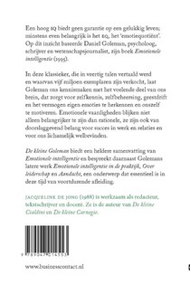 De kleine Goleman achterzijde