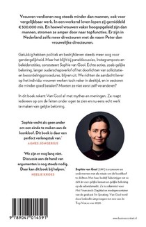 Waarom vrouwen minder verdienen achterzijde