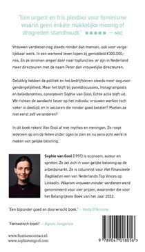 Waarom vrouwen minder verdienen achterzijde