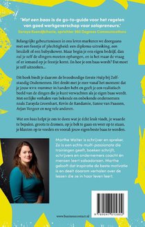 Wat een baas achterzijde