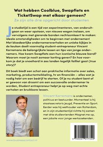 Student entrepreneur achterzijde
