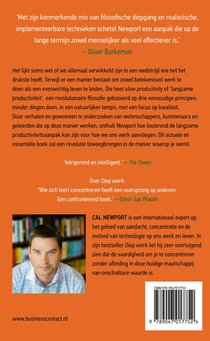 Slow productivity achterzijde