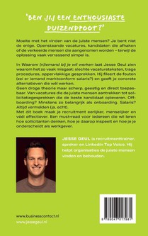 Waarom (n)iemand bij je wil werken achterzijde