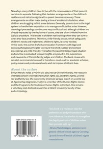 Child-friendly Justice in Child Custody and Contact Cases after Parental Separation achterzijde