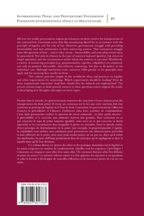 Legality and Other Requirements for Sentencing / Légalité et autres exigences en matière de condamnation achterzijde