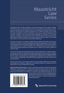 Effective Cross-Border Pension Information in the Face of Multi-Level Legal Systems achterzijde