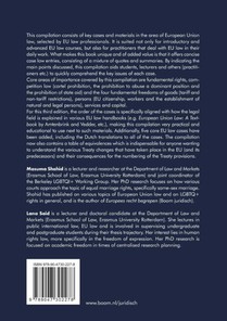 Cases and Materials European Union Law achterzijde