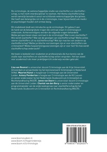 Basisboek victimologie achterzijde